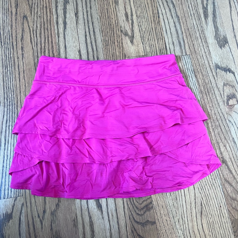 Athleta Pink Layered Skirt